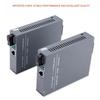 2PCS SC10 100 1000M Gigabit Fiber Media Converter AC100 250V