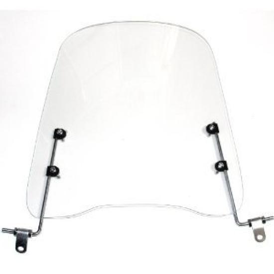 Windscreen for Scooters and 42cm 3mm Thick Fran's Easy-to-Install Mopeds, High, [Used]