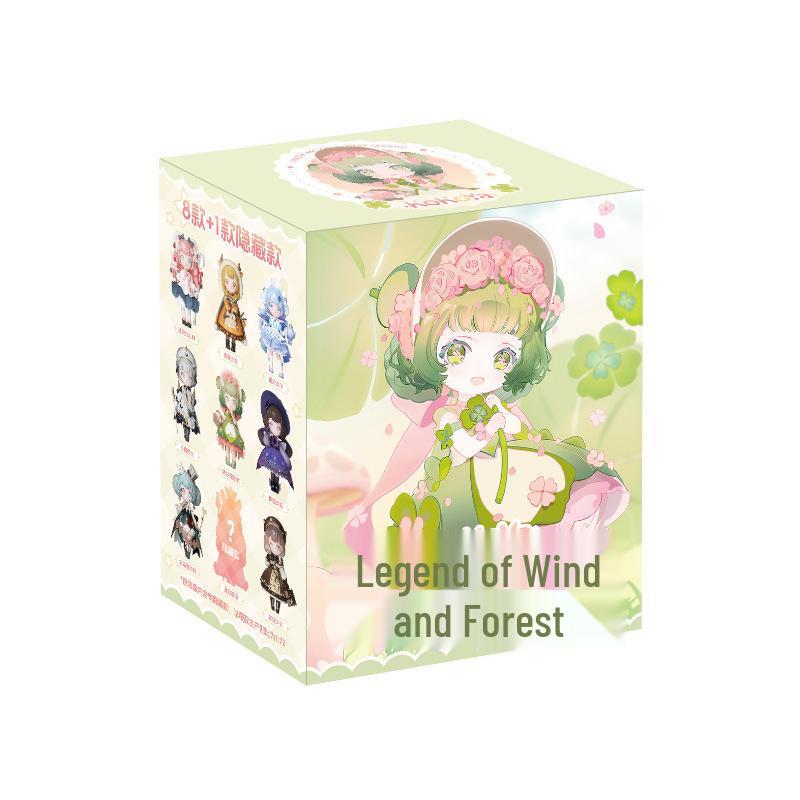 Кокоя Четвертое издание: Кукла Лолита в стиле какао из серии «Легенда леса» - Модная игрушка, слепой бокс. Approx. Height: 13cm