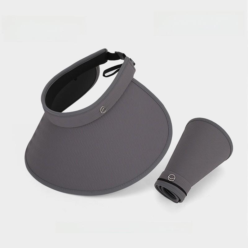 Polyester Sun Hat With Large Brim And Wraparound Flap For Outdoor Summer Sun Protection