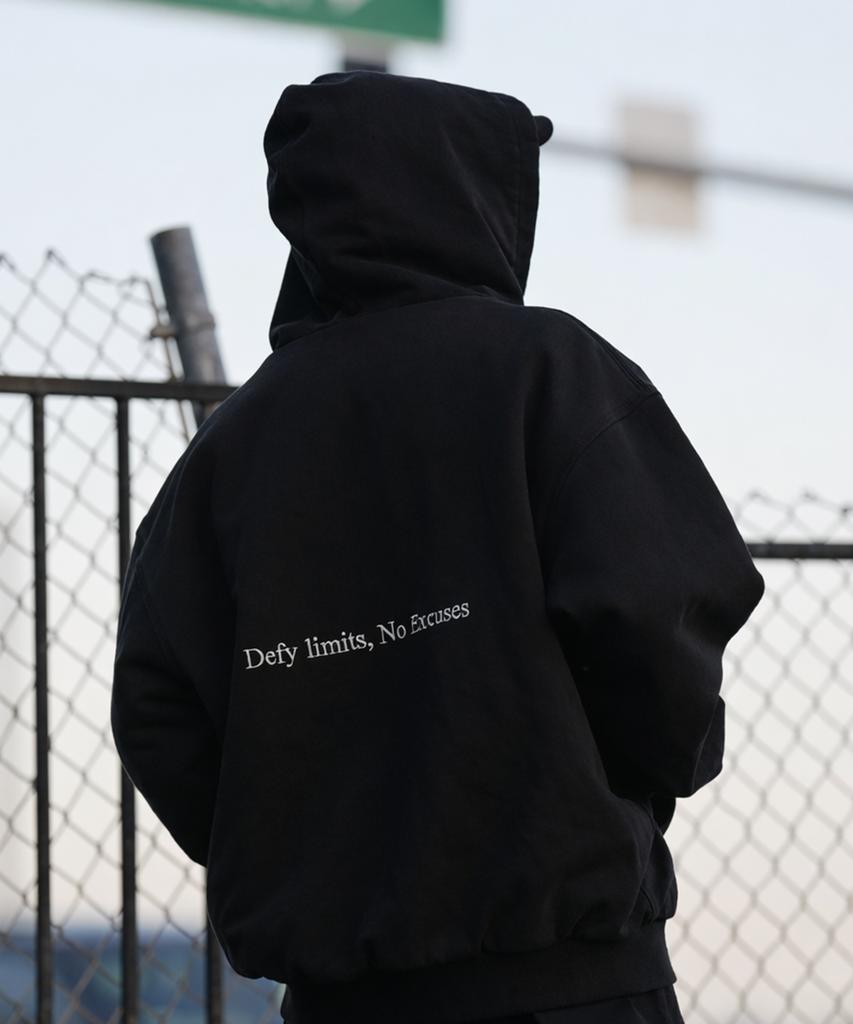 Slds Heavy Quilted Zip-Up Hoodie