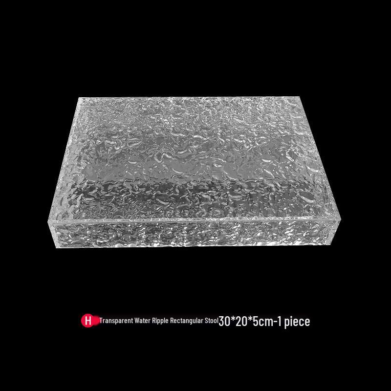 Acrylic Ripple Dessert Display Stand for Weddings and Buffets
