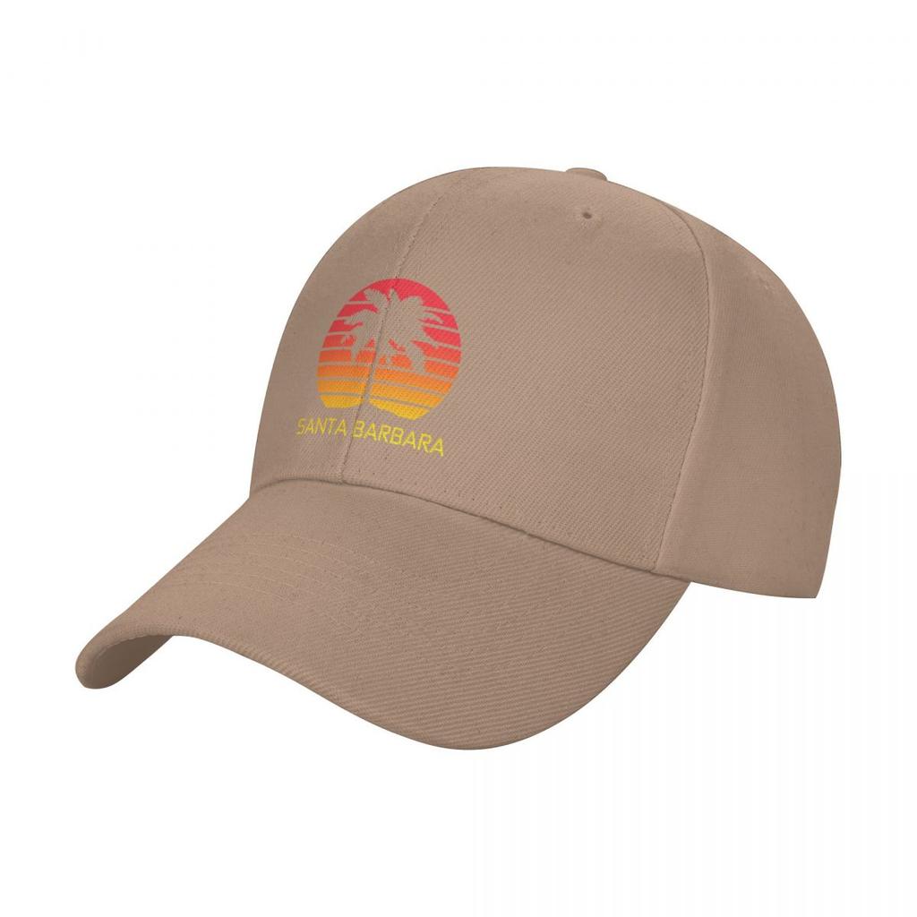 Santa Barbara Sunset Baseball Cap Rugby Funny Hats Custom Caps Christmas Hat Caps For Women Men's