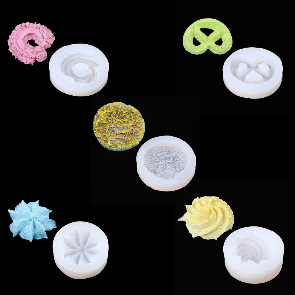 Various Cookie Shape Fondant Cake Decorating Silicone Mold Pastry Chocolate Mould Candy Ice Cream Mold DIY Baking Tool