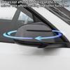 Koolstofpatroon Achteruitkijkspiegelkap Vervangende Cover Voor Tesla Model Y Juniper / Launch 2025 Achteruitkijkspiegelkappen Kap Behuizing