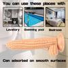 Corn-shaped Dildo with Suction Cup & Anal Plug - Transparent Hygienic Adult Toy