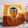 Valencia Club de Fútbol3 Flannel Blanket, High quality Comfortable for All Seasons, Home Decor, Warmth and Comfort
