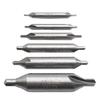 60-Degree Angle Center Drill Bits Metalworking Tough Material 60-Degree Countersink Accurate Center Holes High Speed Steel