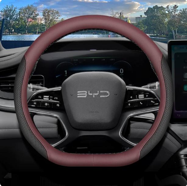 Suitable for BYD Sea Lion 07dmi Steering Wheel Cover, the Honor Edition, Sea Lion 06dmi Car Interior Ultra-thin Handle Cover