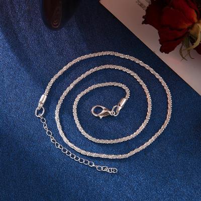 Naszyjnik choker ze srebra próby 925 dla kobiet, dodatki ślubne, biżuteria gotycka, Collier Femme dz638