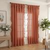 Sheer Curtains Bedroom Living Room Balcony Modern Style Light Filtering Window Drapes