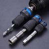 1/2" Square Drive to 1/4" Hexagonal Sockets Adapter Secure Grip Four Flutes Design AntiCorrosion For Professional DIY Projects