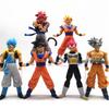 Ball Collectible Dragon Z Figurines 7 Inch Pvc Super Saiyan Goku Vegeta Broly Model Figures