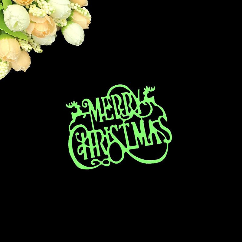 Merry Christmas Metal Cutting Dies Scrapbooking Album Paper Cards Decorative Crafts Embossing Cuts