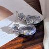 Elegantes Temperament Damen Accessoires Hängeohrringe Mehrfarbige Ohrringe Ovale Ohrringe Damenschmuck Geschenk