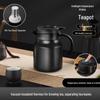 Large Capacity Smart Insulated Tea Brewer - 304 Stainless Steel Stewing Pot for Home or Office Use