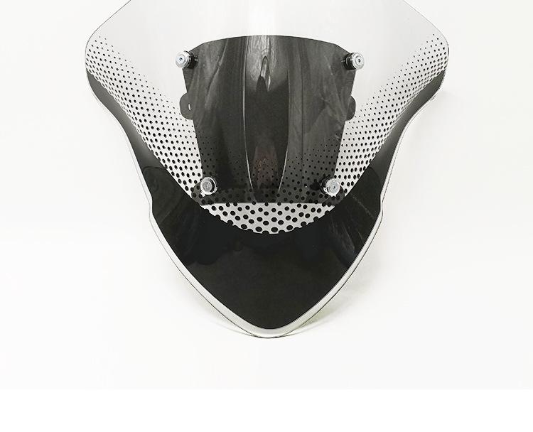 Transparent Rain Shield Windshield for Haojue UHR150