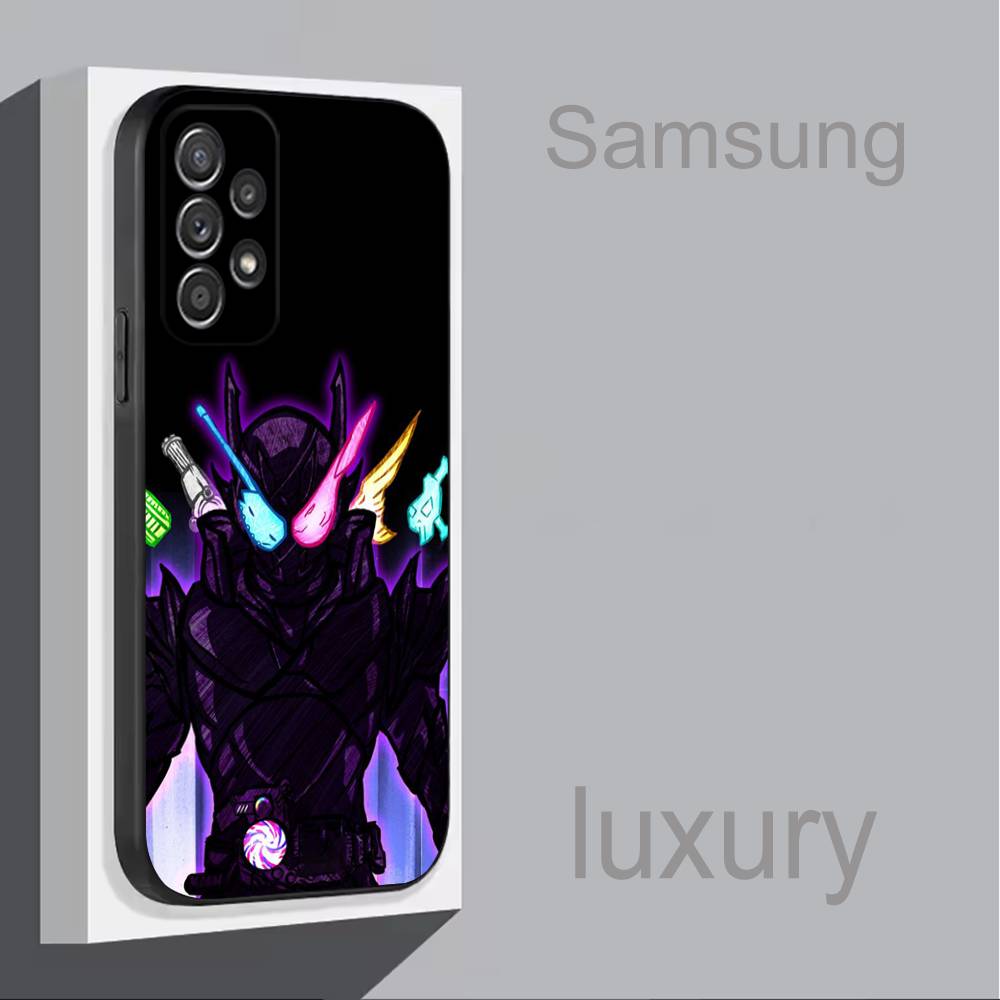 K-Kamen R-Rider Cool For Samsung S 25,24,23,22,30,21,10,9,Ultra,Plus,Lite,FE,4,5G Black Soft Case Phone Case SamsungS25