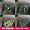 2D Stylish Birds Pattern Decorative Cushion Cover Pattern Cushion Cover Suitable For Sofa Bedroom Car Pillow Cover