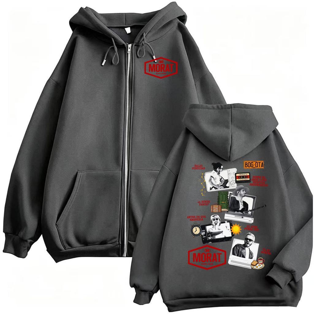 Morat Yem Ya Es Manana Jacket Sweatshirt Men Women Harajuku Fashion Zip Up Hoodies Casual Fleece Pullovers Coats