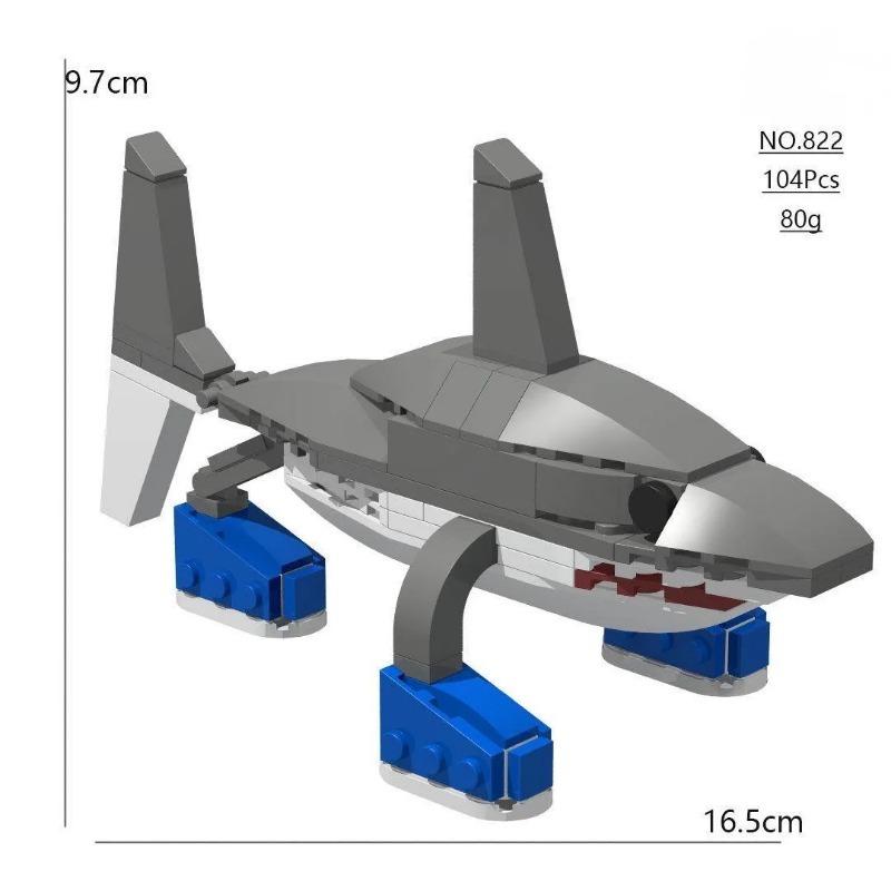 

Тунг Тунг Тунг Сахур Блок Игрушка Тралалеро Тралала Строительный блок Игрушка Тунг Тунг Тунг Сахур Игрушка Тралалеро Тралала Акула style 3