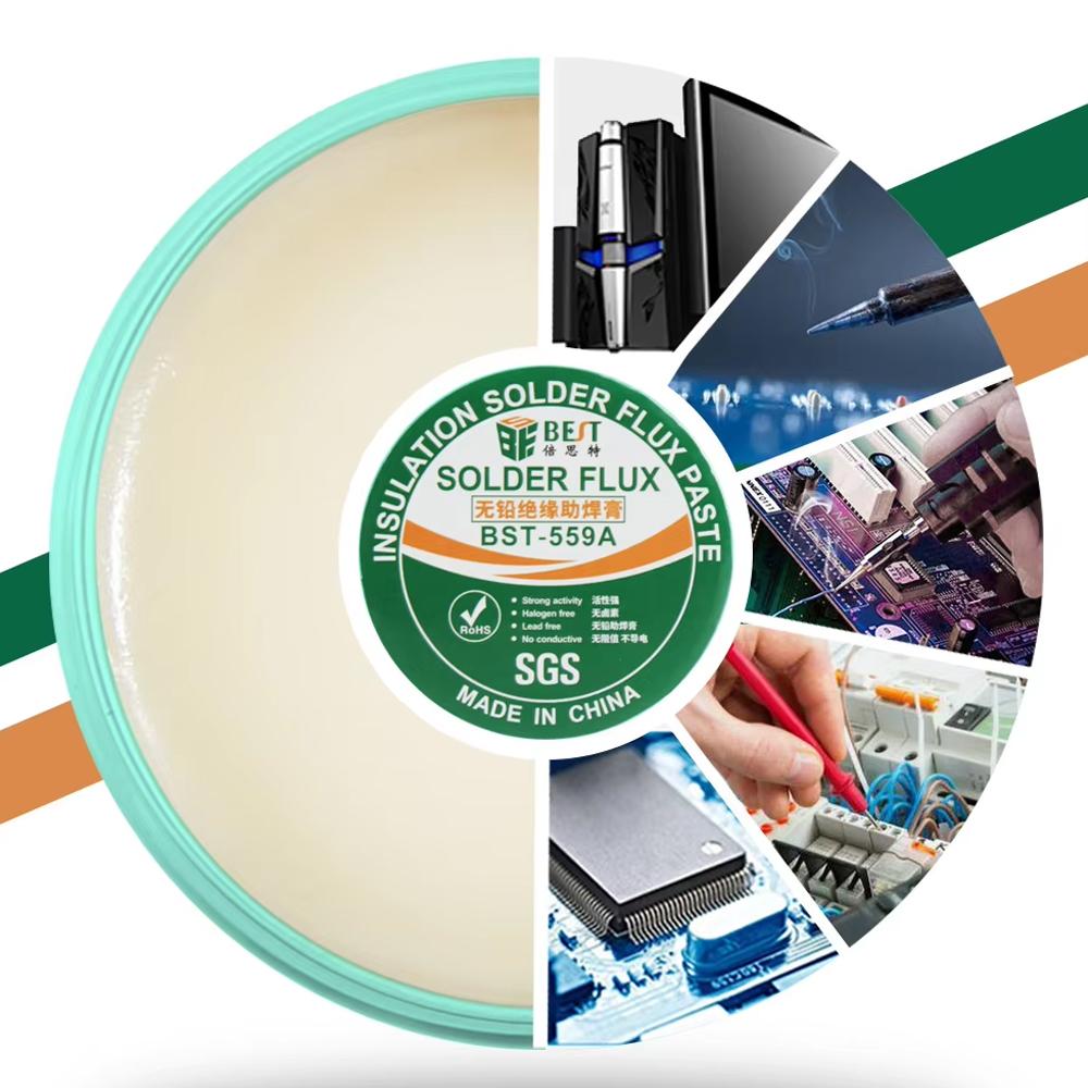 Insulation Solder Paste Flux 30/40/50/100g Lead Free Fluxs For Soldering BGA PCB IC Parts Welding Flux Soldering Gel Tool