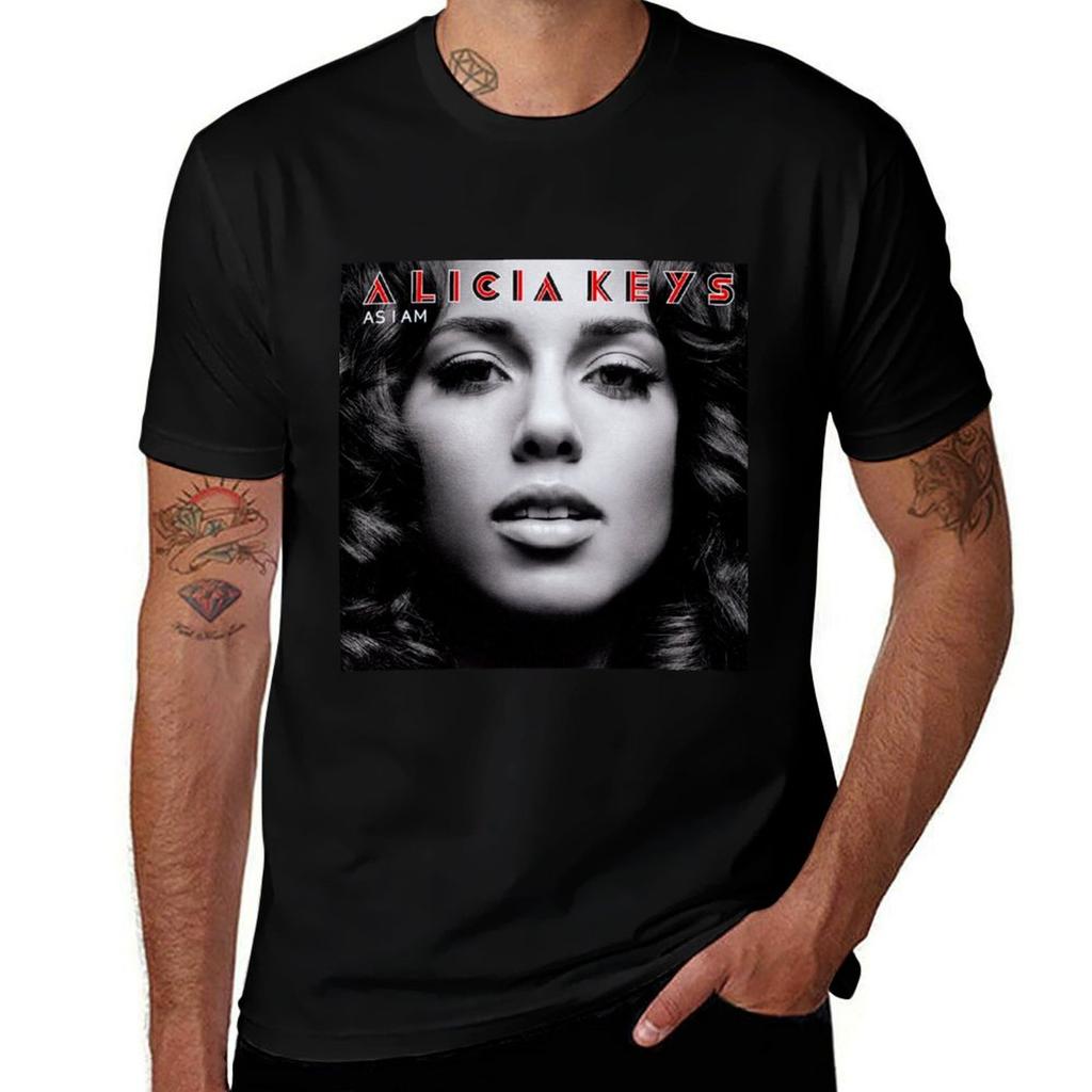 Alicia Keys As I Am Tshirt Sports Casual Breathable Tee Shirt Tshirt