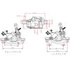 QIRUN ZOOM HB-100 Bicycle Brake Mountain Bike Line Puller Hydraulic Disc Brake Set, Caliper Tool, Front/Rear Set, MTB Parts