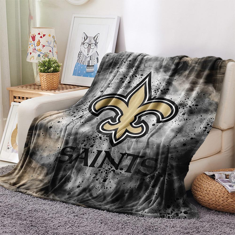 New Orleans Saints2 Flannel Blanket, High quality Comfortable for All Seasons, Home Decor, Warmth and Comfort