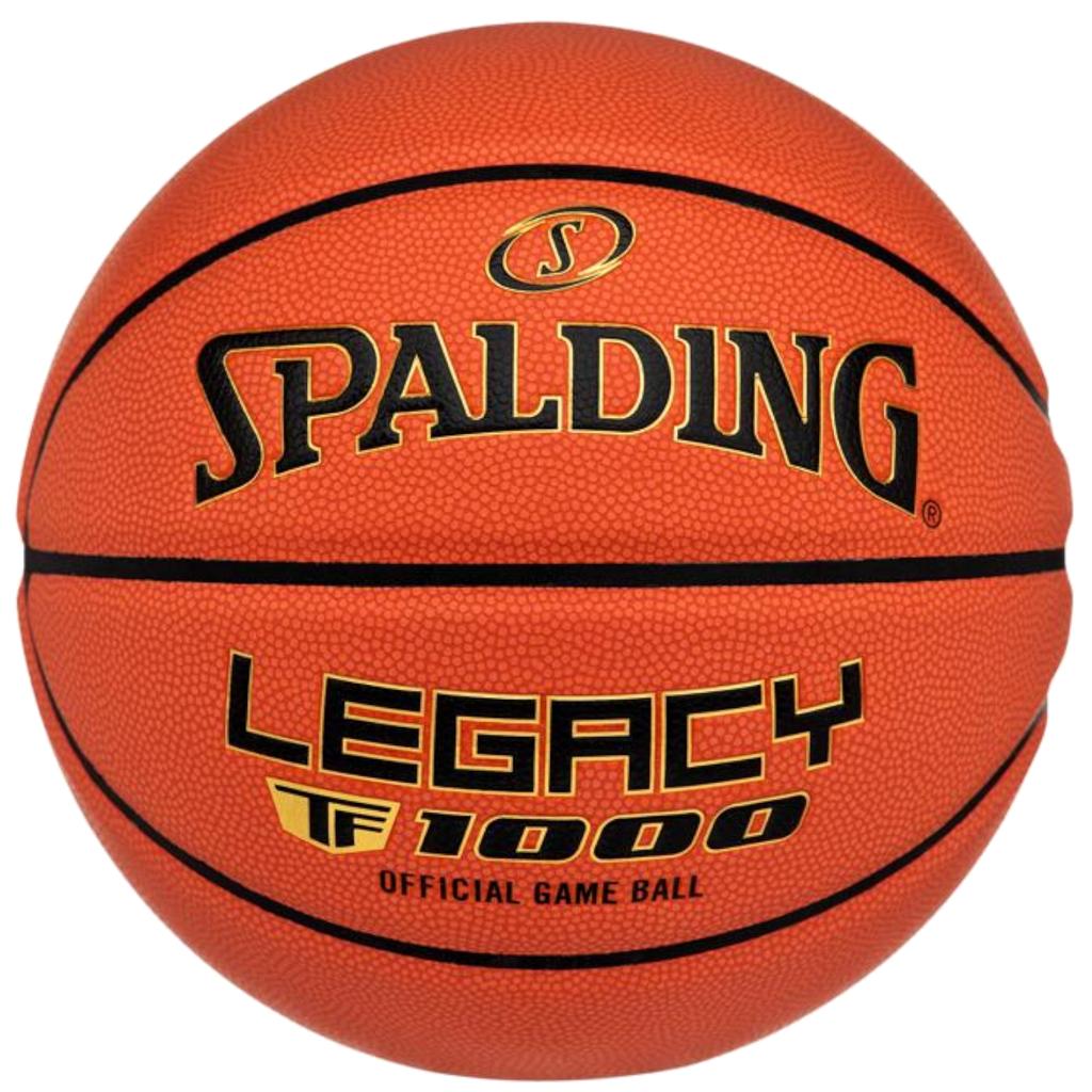 Spalding TF-1000 Legacy Logo FIBA Ball, Unisex orange Basketball