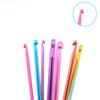 With Ergonomic Grips Yarn Craft Crochet Hook Set Sewing Needles Weave Accessaries Knitting Needles