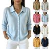 Damen Farbstrickpullover Jacke für Herbst Winter Freizeitkleidung