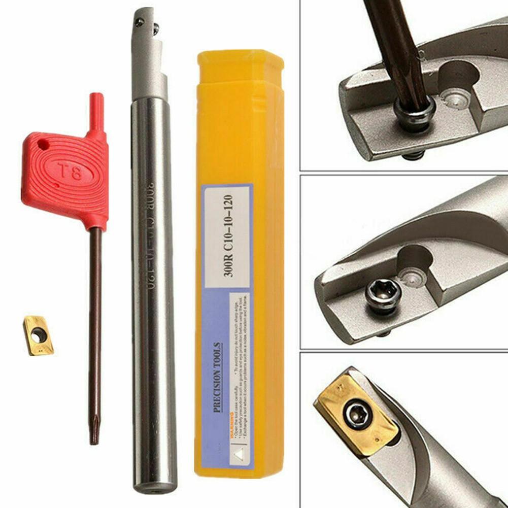 Lathe Turning Tolo BAP300R C10-10×120-1T Boring Bar +APMT1135PDER Insert +Wrench