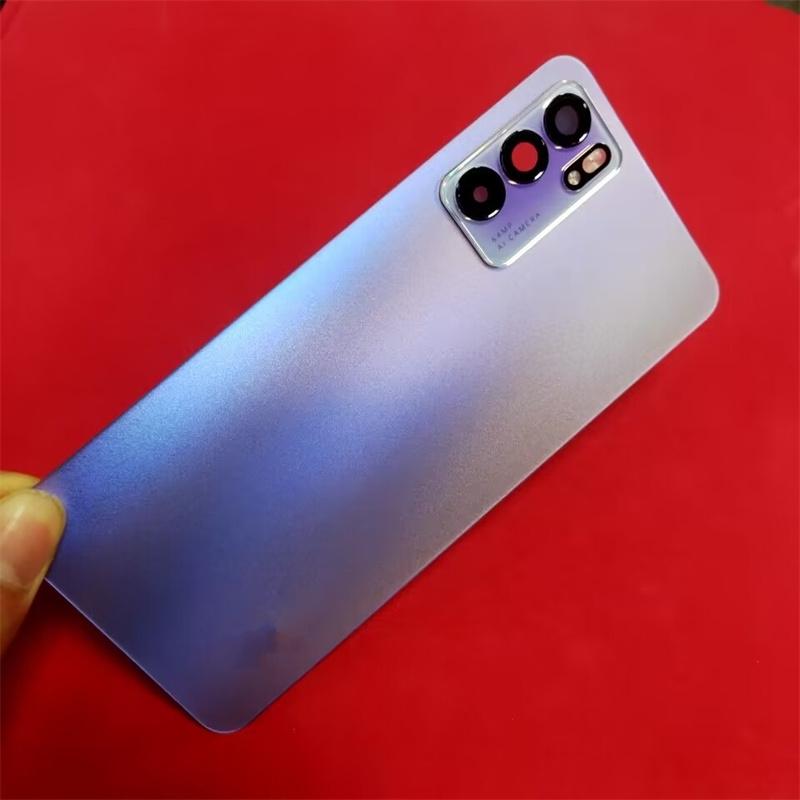 For OPPO Reno 6 5G Back Battery Cover For OPPO Reno6 Back Glass Cover Rear Housing Case Panel Replacement Parts