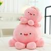 Cute And Adorable Octopus Plush Toy For Window Display And Pillow Decoration Wholesale