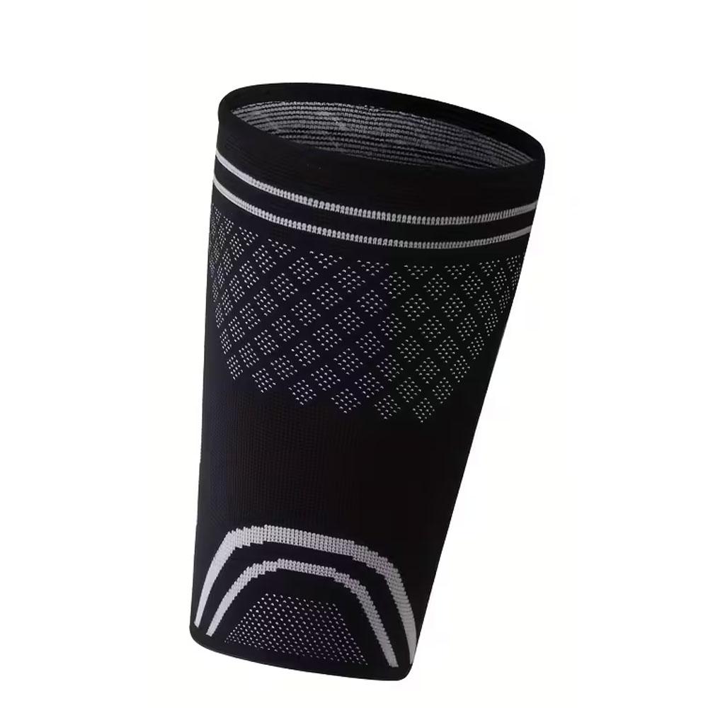 1Pc Elastic Thigh Compression Sleeve,Featuring a Knitted Non-Slip Upper Leg Design,Equipped with Double Silicone Non-Slip Strips