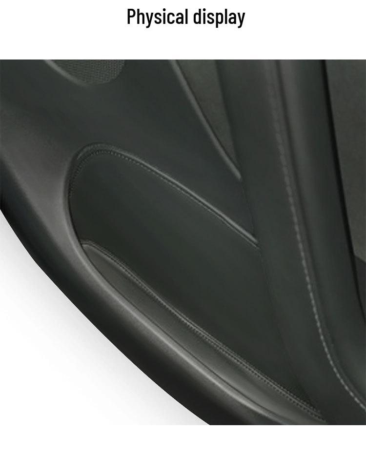 Grid Model Y Door Storage Anti-Slip Mat & Leather Interior Protection Accessories