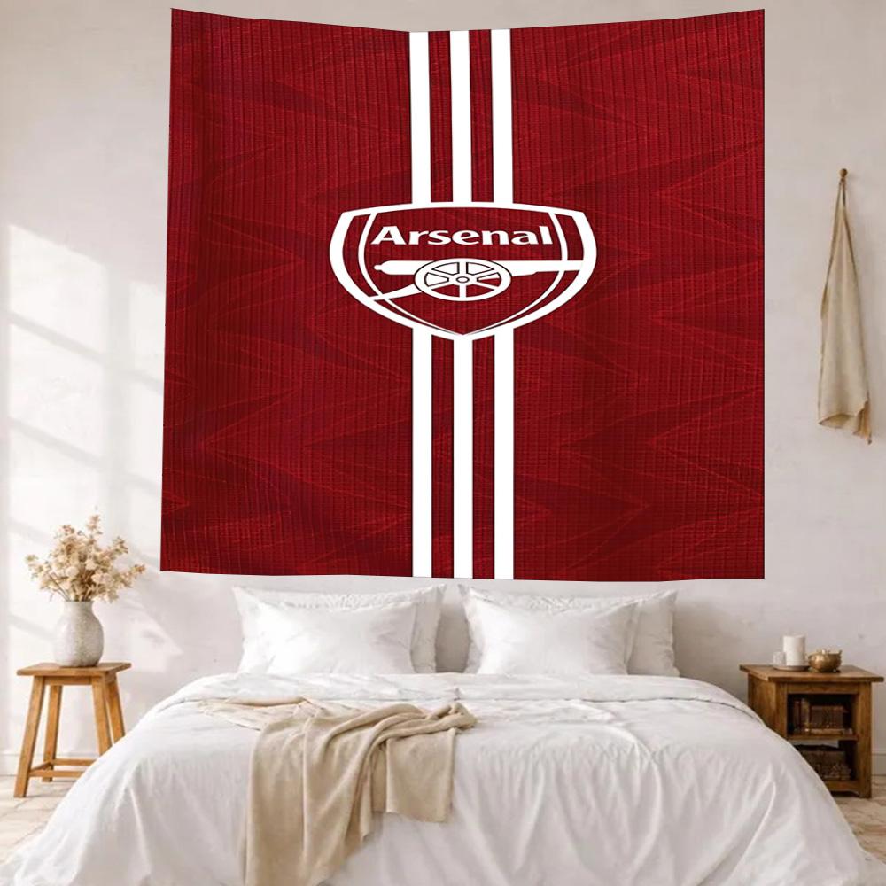 Love Arsenal Football Club Wall Decor Tapestry Art For Pet Memorial Birthdaywedding Party Backdrop Family Gift