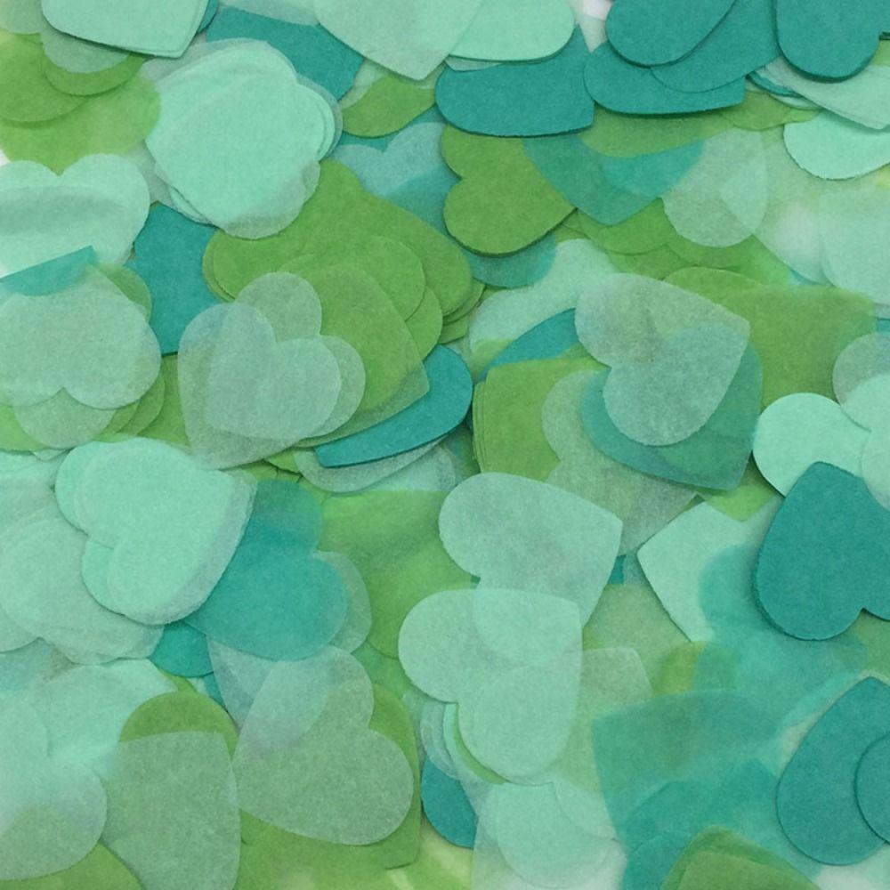Party Heart Shape Table Decoration Home Decor Balloon Filler Confetti Tissue Paper Party Supplies