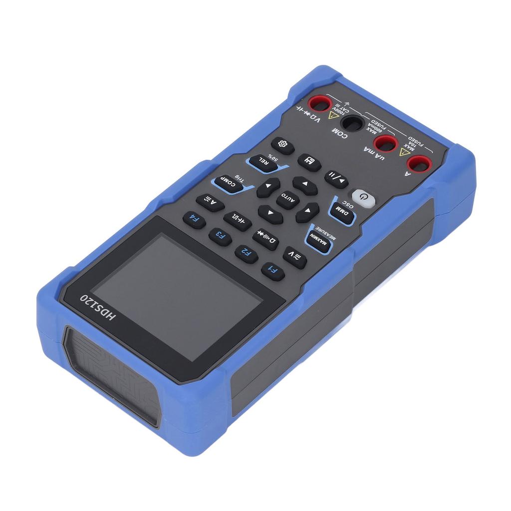 2 In 1 Oscilloscope Multimeter High Accuracy 1MHz Analog Bandwidth 2.8in LCD 1000V DC Voltage Curren