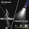 5.0 Inch IPS Screen Industrial Endoscope Camera 8mm HD1080P Sewer Car Piping Inspection Camera Borescope 8 LED Waterproof