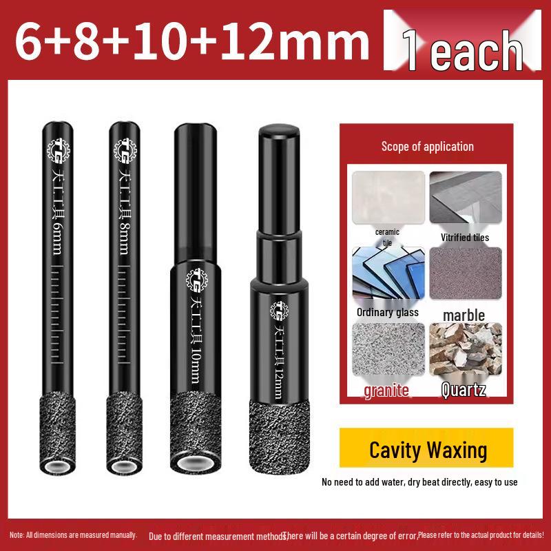 Tiangong Glas- och kakelborr för marmor- och keramiska ytor