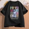 Vintage Sabrina Carpenter Tshirt Short N Sweet Tour Fashion Hip Hop Cotton Oversized T Shirt Men Women Y2k T Shirts Fans Gift