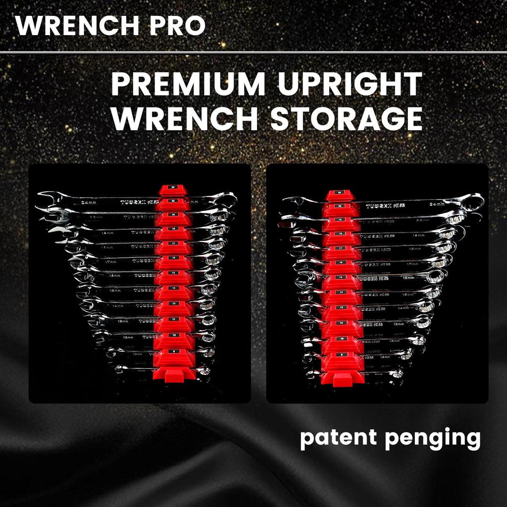 Multifunctional Wrench Holder and Storage Rack for Tools