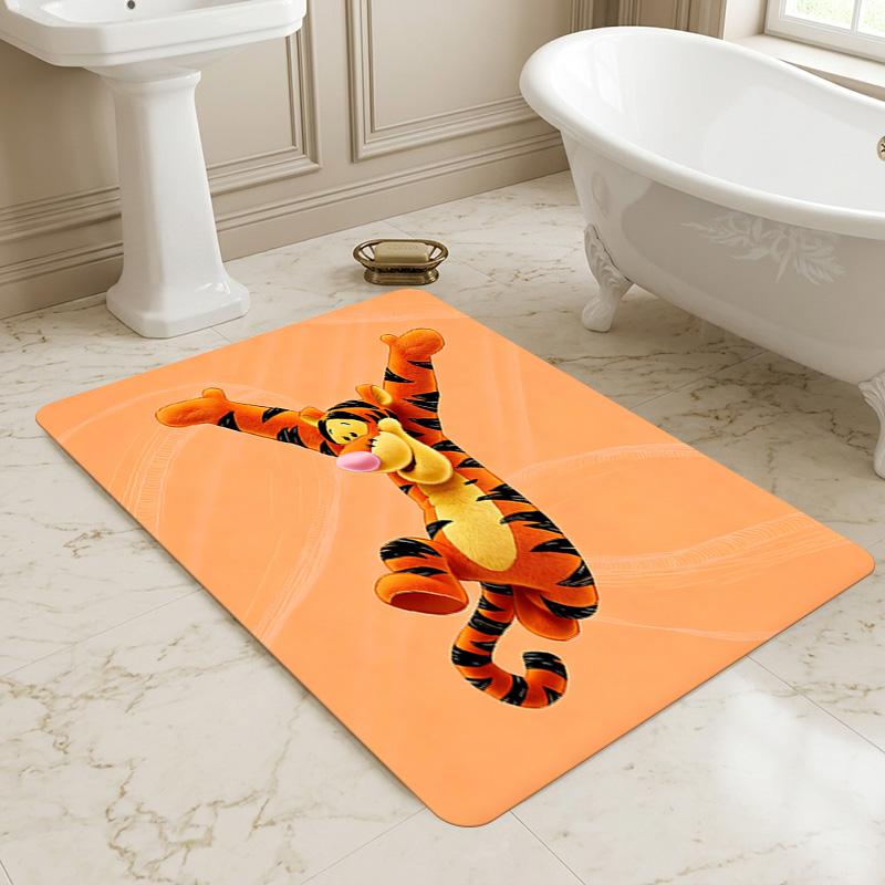 Tigger Jump Living Room Nonslip Area Rug Soft Carpet For Bedroom Game Playroom Sofa Office Home Decor Doormat Christmas Gift C9262052