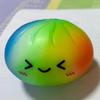 Colorful Cartoon Buns Anti Anxiety Toy Simulation Food Squishes Squeezable Toys Low Rebound Anxiety-relieving Toy