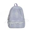 Schoolbag Korean girl plaid backpack cute student schoolbag lightweight large capacity backpack new fashion casual backpack