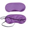 Benda per occhi da donna semplice e alla moda, maschera per gli occhi per il sonno in pura seta, copertura ombreggiante imbottita, aiuto per il relax da viaggio