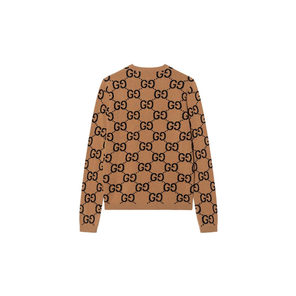 Gucci Gg Wool Jacquard Crewneck Jumper 692900-XKCC5-2075