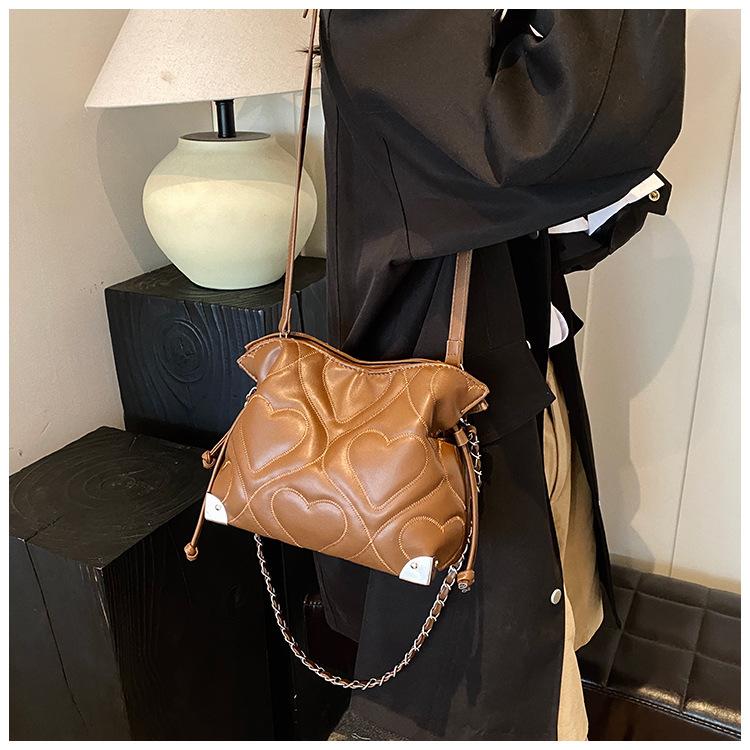 Eimerbeutel für Herbst- und Wintermode, Retro-Diamant, Nischen-einfache Wahl.